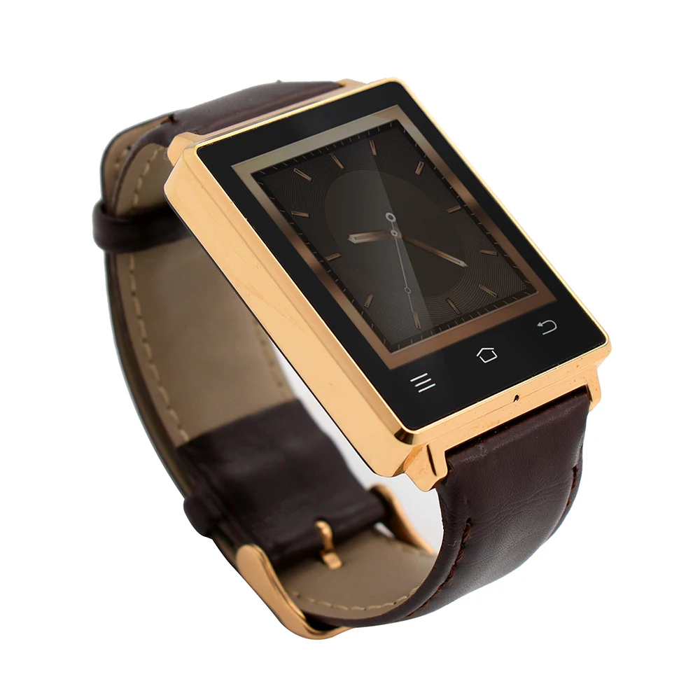 ГОРЯЧАЯ! № 1 D6 3 Г Smartwatch Телефон Android 5.1 MTK6580 Quad Core 1.3 ГГц ГБ RAM 8 ROM 1.63 дюймов Wi-Fi Bluetooth GPS