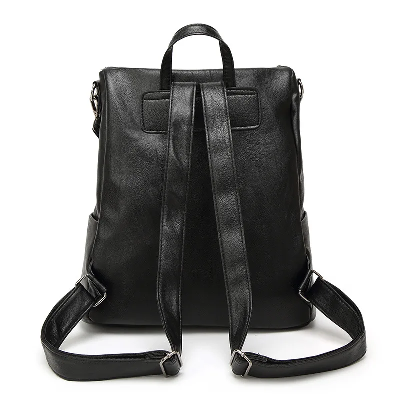 Rugtas PU Mochila couro мужская сумка-рюкзак марка Back Pack Bolsa Упаковка бизнес plecak Zaino SAC DOS Femme