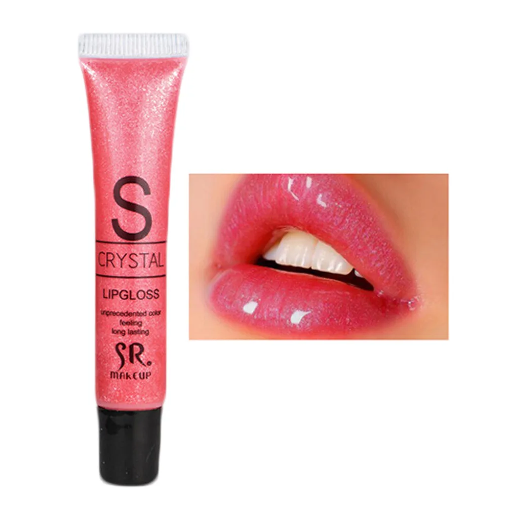 12 мл Макияж кристалл жидкие средства ухода за губами Косметика длительный Губная помада Увлажняющий Сияющий алмаз Shimmer Блеск для губ