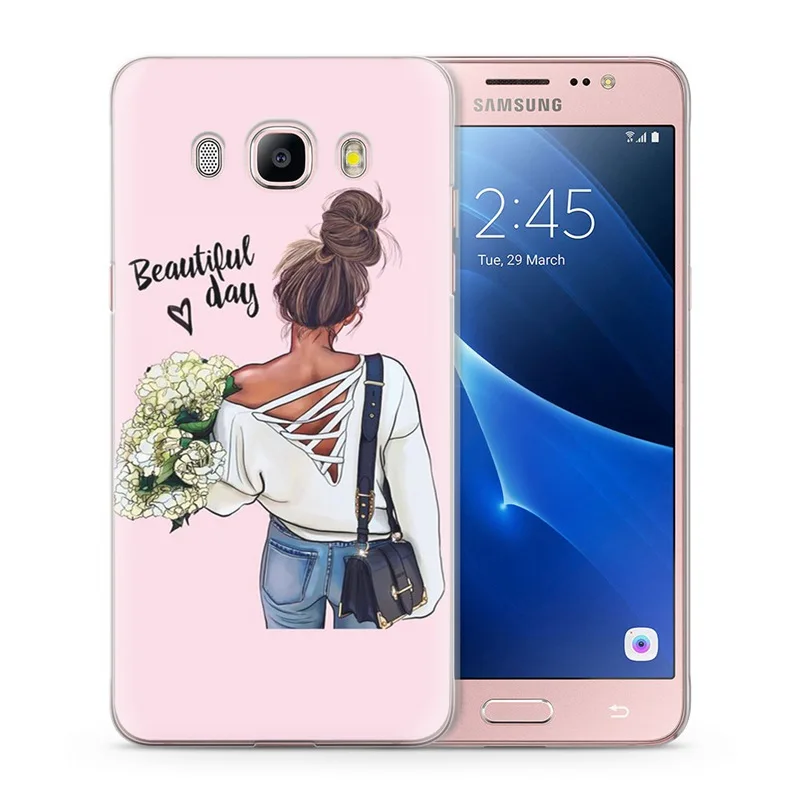 Case For Funda Samsung Galaxy J5 2016 J510 J510F TPU Colorful Soft Cover Back Fundas Q071 |
