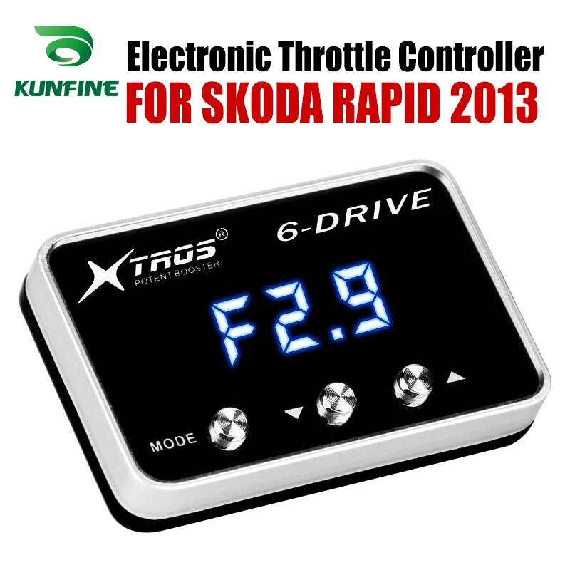 Car Electronic Throttle Controller Racing Accelerator Potent Booster For SKODA RAPID 2013 Tuning Parts Accessory | Автомобили и