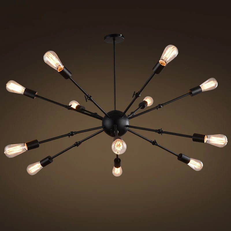 Beste Bar Antieke Spider Lamp Lange Benen Spider Hanger Verlichting Voor Keuken Eetkamer Retro Industriële Licht Vintage Ijzeren Lampara E27