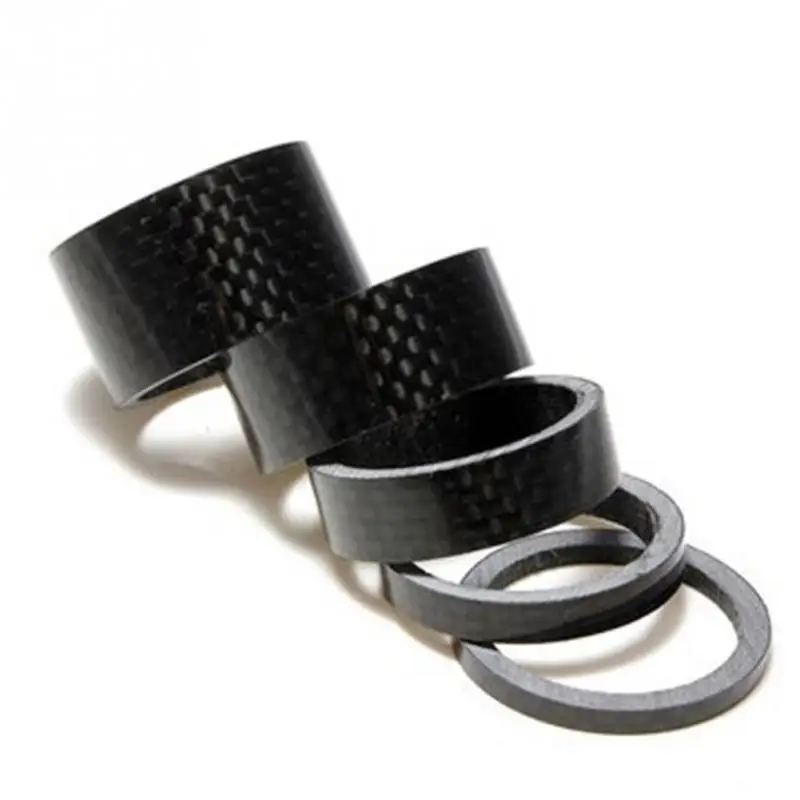 5 шт. Распорки из углеродного волокна для ремонта велосипеда 3 мм/5 мм/10 мм/15 мм/20 мм