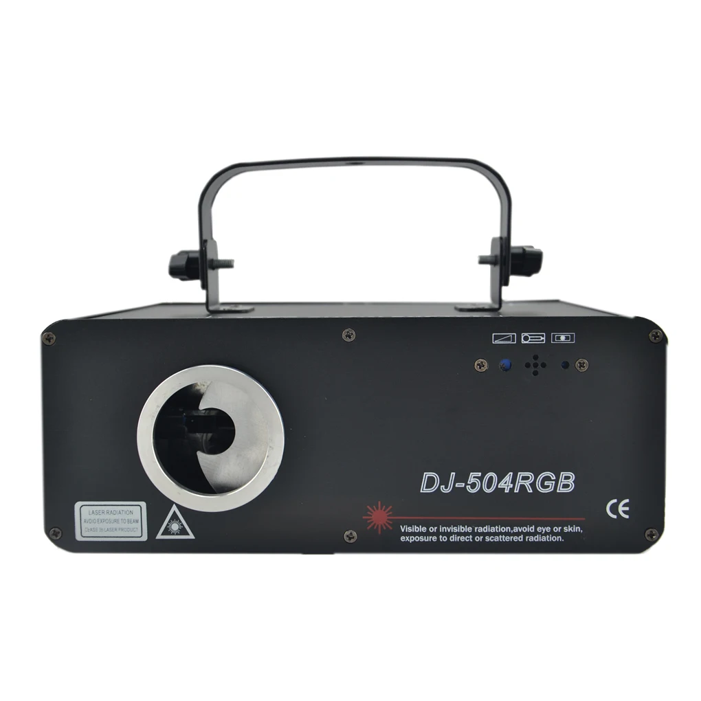 AUCD 3D Effect & Kaleidoscope Beam Scan RGB Colorful Laser Projector Lights PRO Disco Club DJ Party Show KTV Stage Lighting 504F| |