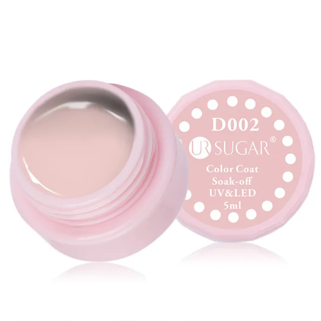 Ur Sugar, цветной УФ-гель, отмачиваемый, 110 чистый эффект, покрытие, УФ светодиодный Гель-лак для ногтей, Гель-лак для ногтей, цветной лак для ногтей, 5 мл - Цвет: D002