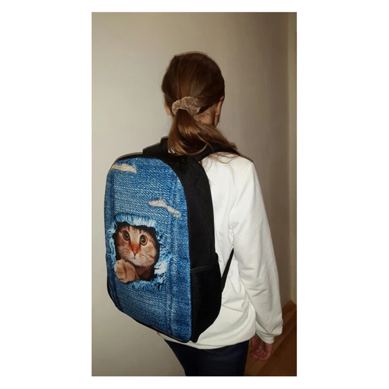 

NOISYDESIGNS Girls School Bags With Back School Design Teenager Unique Backpack Kids Boys Learning Essential Bagpack Organizer