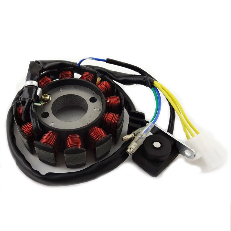 XLJOY GY6 125 катушка Магнето 12 полюсов катушки статора зажигания для 125cc 150cc Мопед