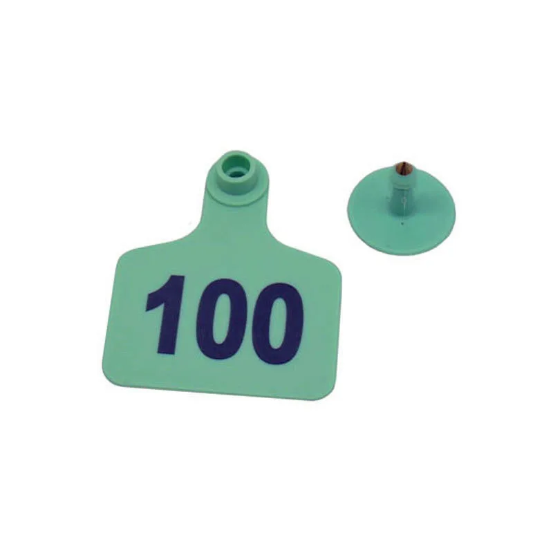 100 шт Идентификация животных бирка уха NO.1-100 применяются к свиньи, рогатый скот, овцы Ослик лошадь фермы животных кормления животноводства
