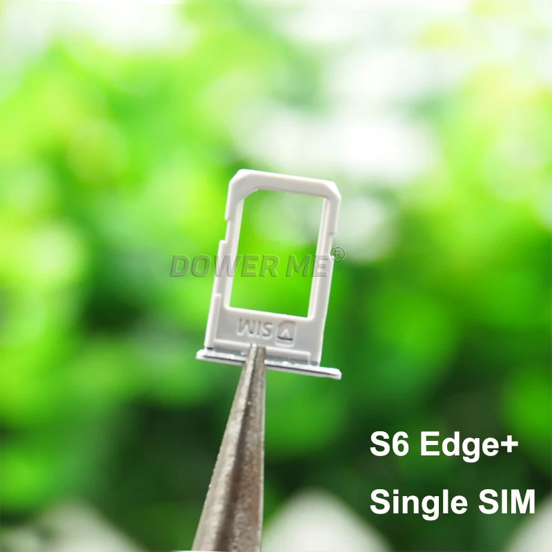 Dower Me OEM держатель лотка для sim-карты слот для samsung Galaxy S6 Edge Plus G928 Edge+ один двойной Запасная часть