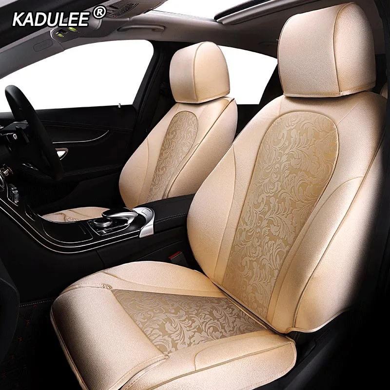beige Kadulee сделать изготовленный на заказ ткань сиденья для GreatWall HAVAL H5 H6 H1 H2 H3 H8 H9 H7 H2s M6 F5 H4 F7 чехлы на сиденья - Название цвета: beige