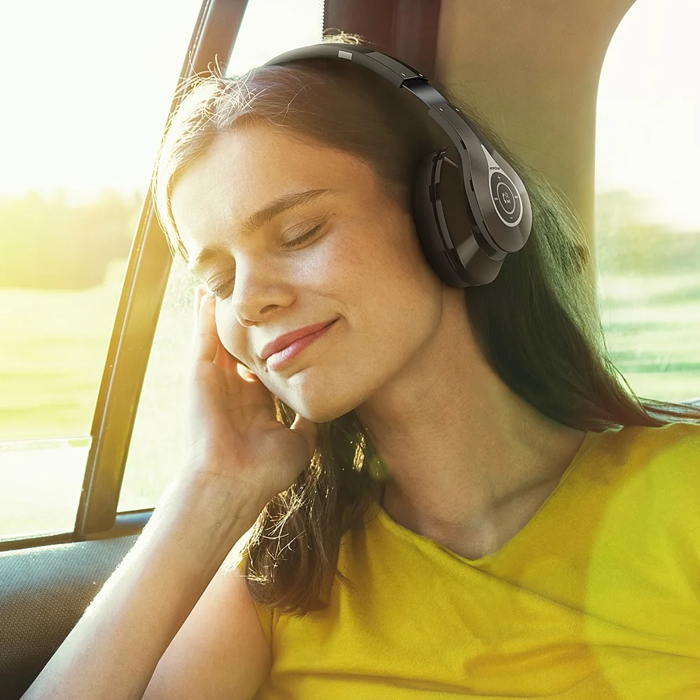 Mpow 059 Bluetooth 4,0 стерео наушники беспроводные на ухо шумоподавление Гарнитура HiFi наушники с микрофоном для iPhone huawei htc