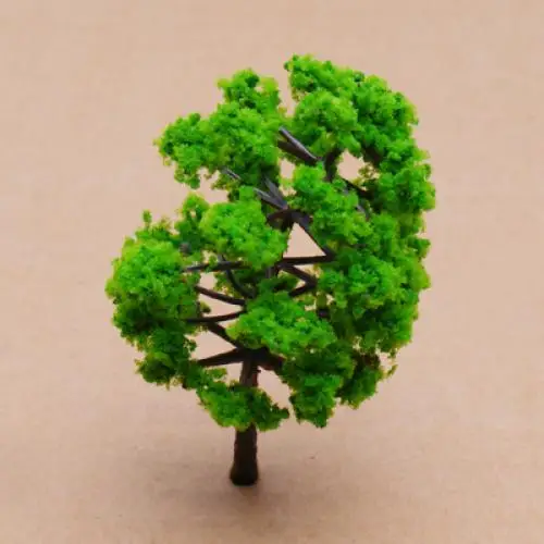 10 шт. пластиковые фрикционы|tree model|model trainplastic tree |