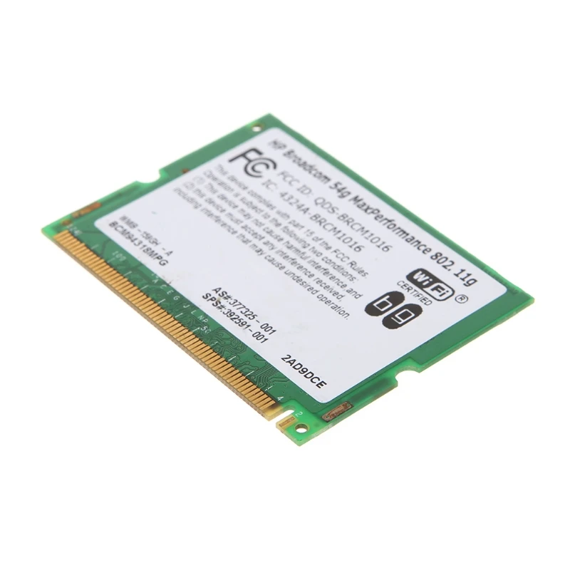 Карта памяти для HP Broadcom 54G maxпроизводительность 802 11g BCM94318 Mini PCI Wifi|Сетевые карты| |