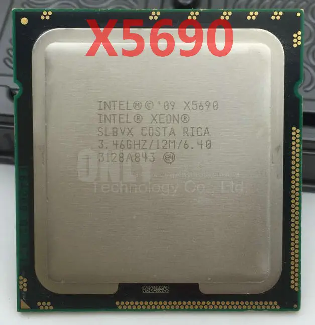 Бесплатная доставка процессор Intel Xeon X5690/3 46 ГГц/LGA1366/12 МБ L3 кэш/шесть