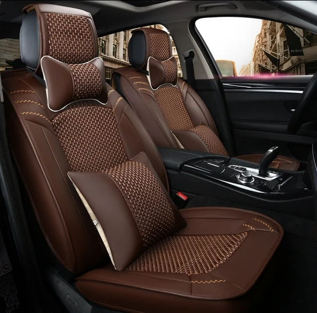 Высокое качество! Полный набор сиденье автомобиля чехлы для Ford Fiesta 2015 2009 удобные