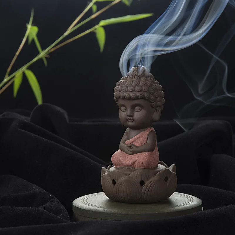 Креативный дзен-коническая спираль держатель для курильницы пластина Лотус