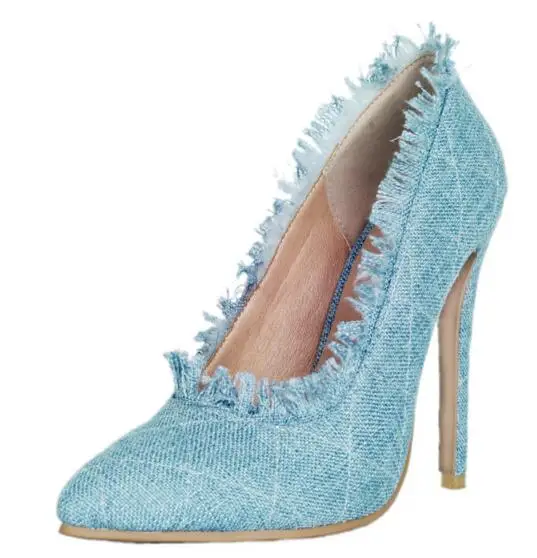 Прямая поставка новинка весны брендовые светильник-голубые джинсовые