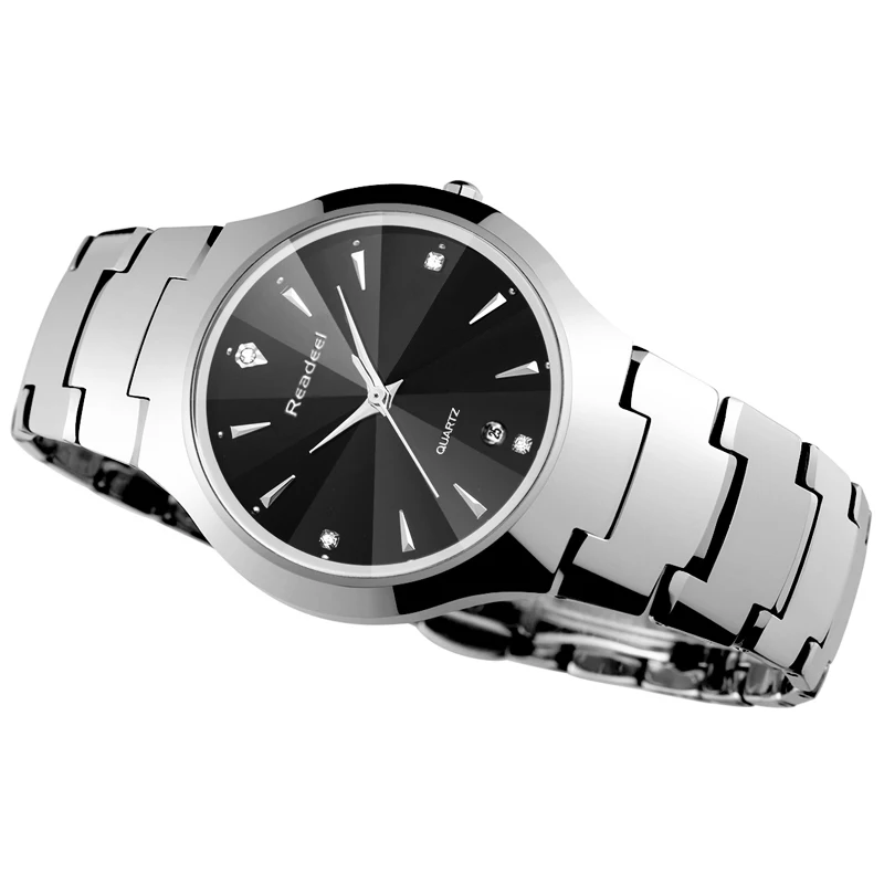 Часы Readeel Мужские кварцевые роскошные брендовые водонепроницаемые из