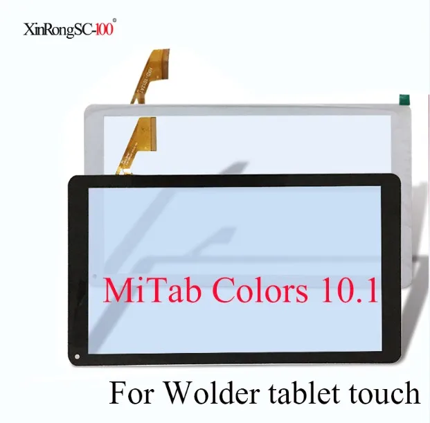 Colors 10.1 black Сенсорный экран панель дигитайзер стекло для планшета Wolder miTab CALIFORNIA/PRAGA/Freedom 3g/цвета 10,1/подключение/один 10/Нью-Йорк - Цвет: Colors 10.1 black