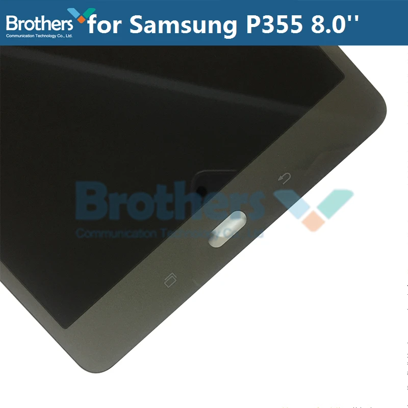 Для samsung GALAXY Tab A 8,0 P350 P355 ЖК-дисплей с сенсорным экраном дигитайзер ЖК-экран планшет P355 панель ЖК-сборка протестирована