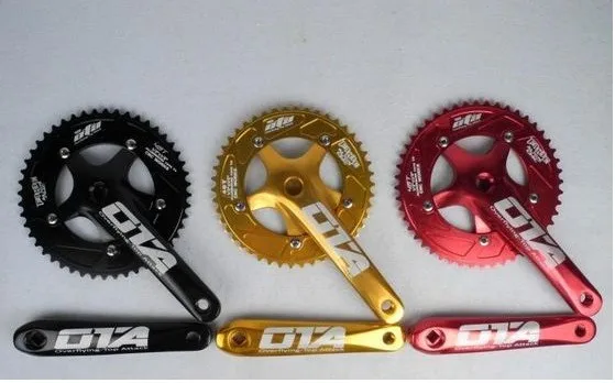 7075 48T набор кривошипов fixie для велосипеда Односкоростной дорожного и