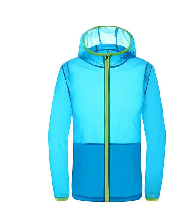 

3XL Large Size Men&Women Quick Dry Skin Jackets Waterproof Windbreaker Outdoor Sports Camping Hiking Jacket