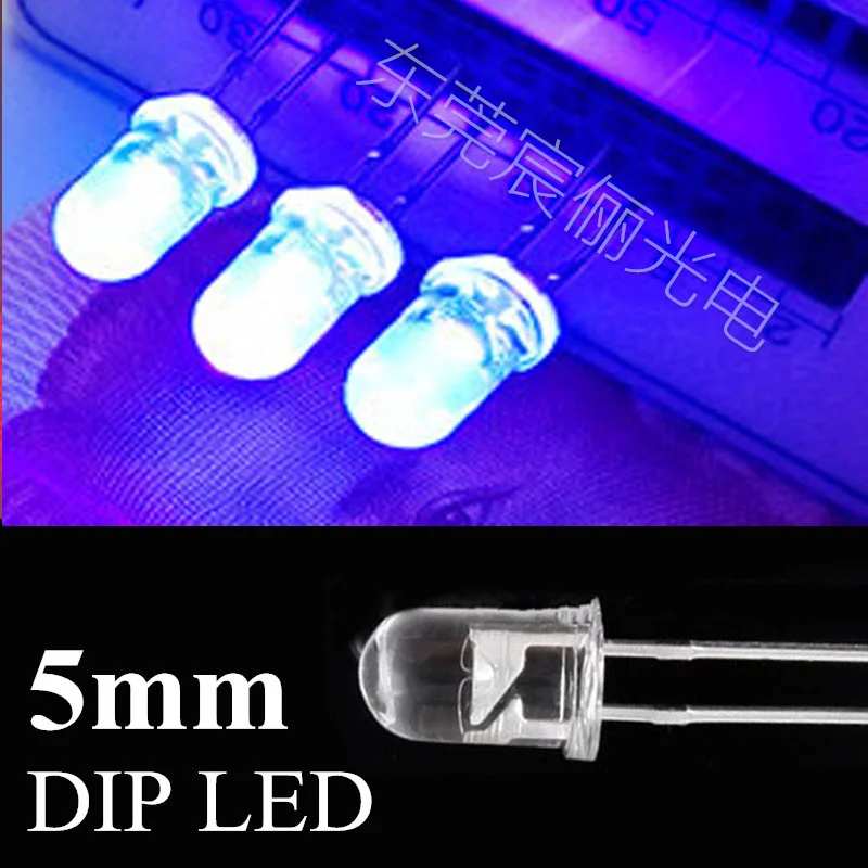 Высокий яркий белый 5 мм круглый dip led 6500-8000k прозрачный светодиод 3 0-3 v 15-20ma (CE &amp Rosh)