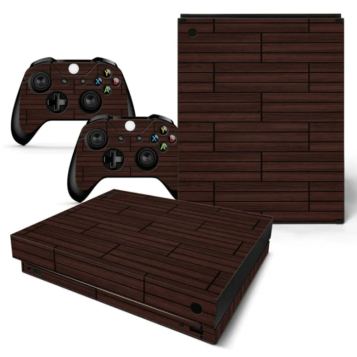 TN-XboneX-0794 Дерево персонализированные кожи Обложка обёрточная бумага для Xbox One X виниловая наклейка аксессуары наклейки - Цвет: TN-XboneX-0794