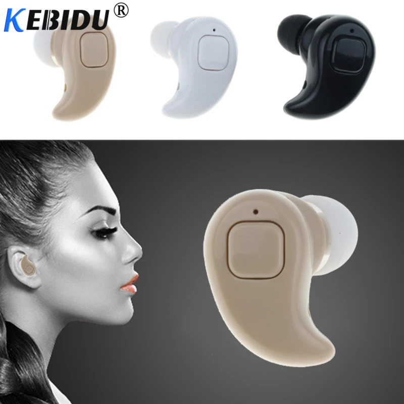 Kebidu мини беспроводного Bluetooth (голубой зуб) наушника спортивные S530X с микрофоном