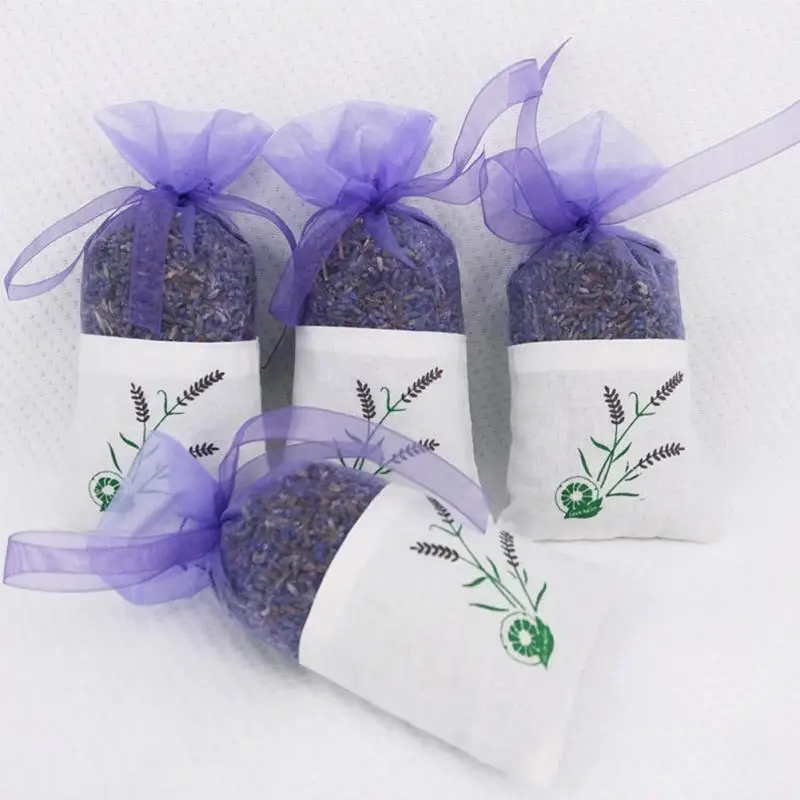 Сумка-саше из натуральных лавандовых сухих цветов класса А шкаф для одежды