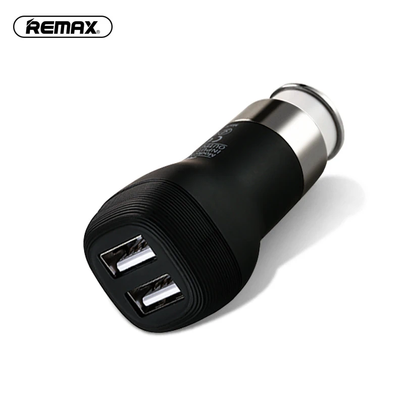 Автомобильное зарядное устройство Remax с 2 USB портами макс. 4 А адаптер для быстрой