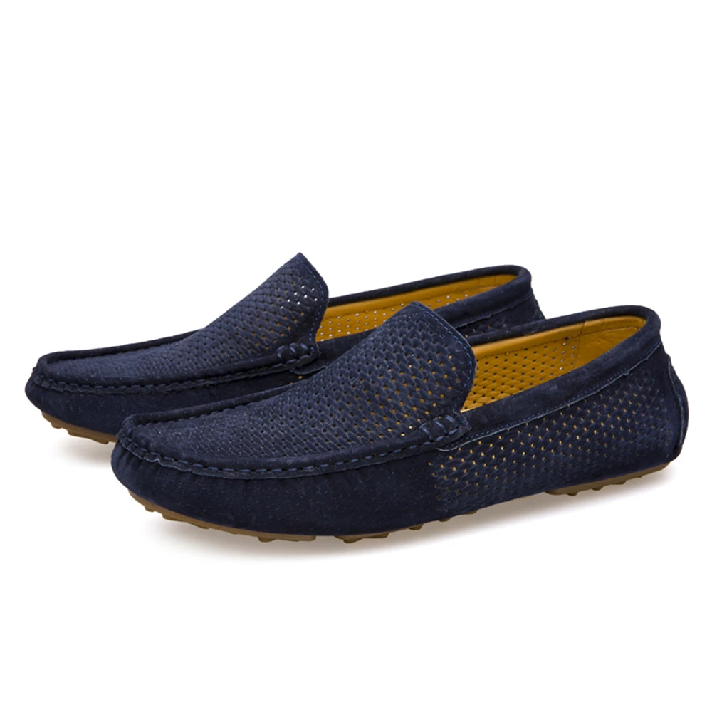 Summer Men Loafers 2017 New Casual Shoes Slip On Fashion Drivers Loafer Breathable Leather Moccasins | Обувь