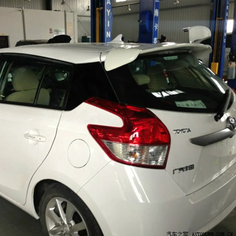 Спойлер для Toyota Yaris спойлер из АБС материала заднего крыла автомобиля задний