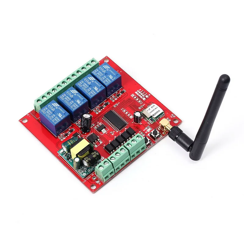 AC 110V-230V Wifi Relay Switch Multi Channel Mobile Phone Remote Control Network Relay Module With Antenna Wireless Smart Home