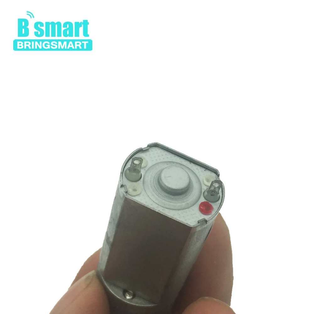 Bringsmart мотор редуктор с редуктором на 12 В постоянного тока реверсивным