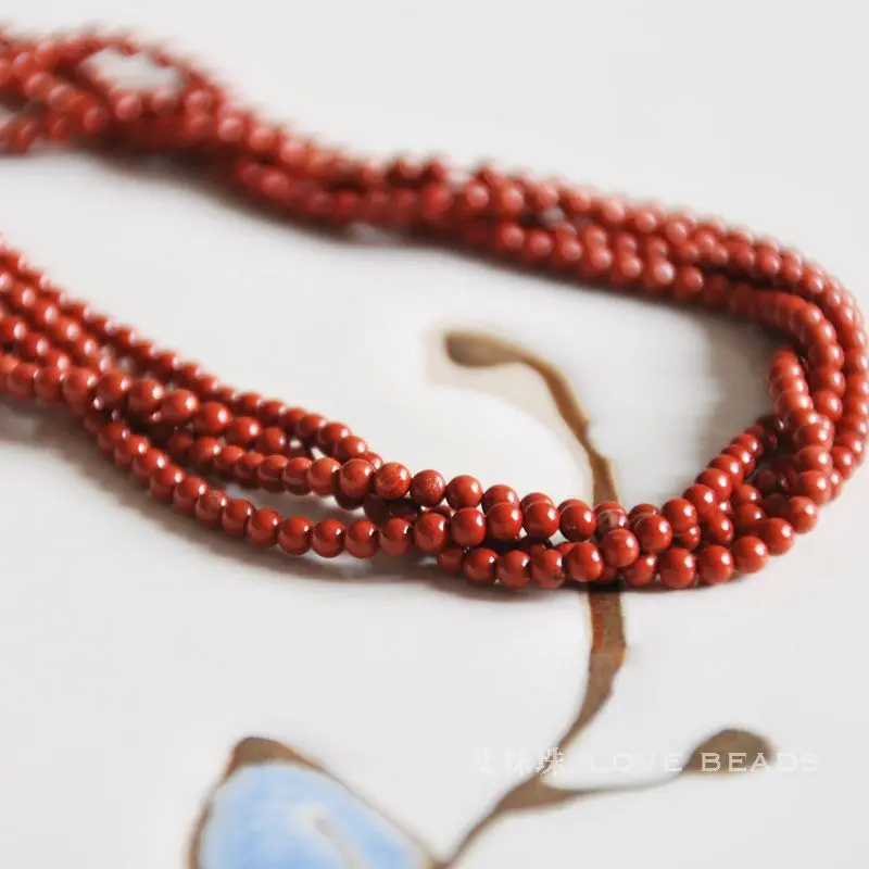 Бусины Из Натурального Красного камня 2/3/15/38 см|natural red stones|red stoneseed bead diy |