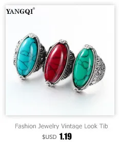 Винтажные мужские кольца с калаитовым камнем, жажда серебряного Тибета, Boho Anillos, синий, зеленый, мужские ювелирные изделия Bijioux Femme