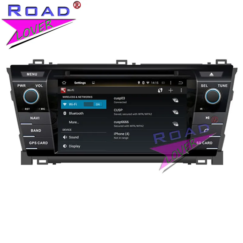 Roadlover Android 9.0 Car Multimedia DVD Player Radio For Toyota Corolla 2013- Stereo GPS Navigation Automagnitol 2Din HD Screen |