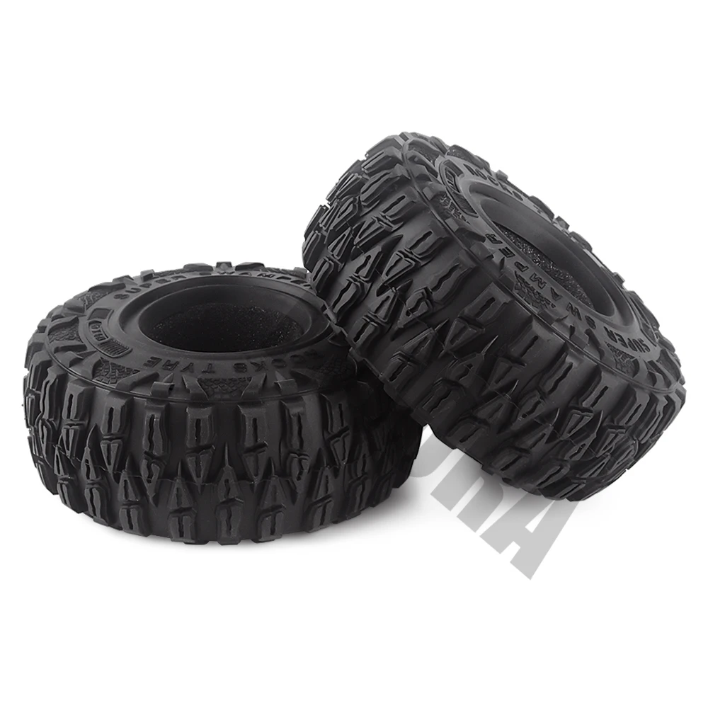 Injora 4 шт. 2," грязи Grappler резиновые шины 2,2 шины для колес 120*48 мм для 1:10 RC Рок Гусеничный Traxxas TRX4 осевой SCX10 90046 90047
