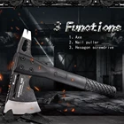 Тактический топор King Sea, многофункциональный топор для кемпинга, охоты, стрельбы, спасения