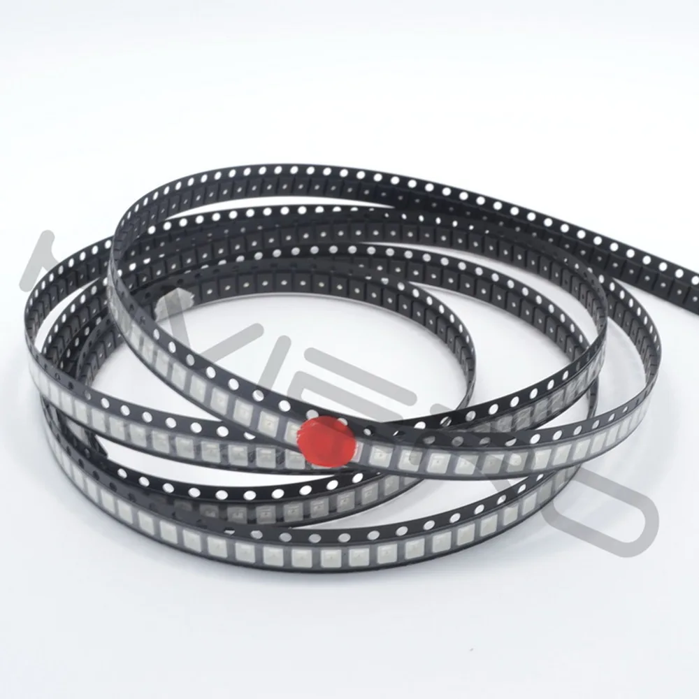 100 шт. 14-18LM 2835 Красный SMD SMT диод 620~ 625NM 600~ 700MCD 2,0~ 2,2 в светодиодный 0,2 Вт Высокий яркий светодиод Чип Didoes светодиодный s