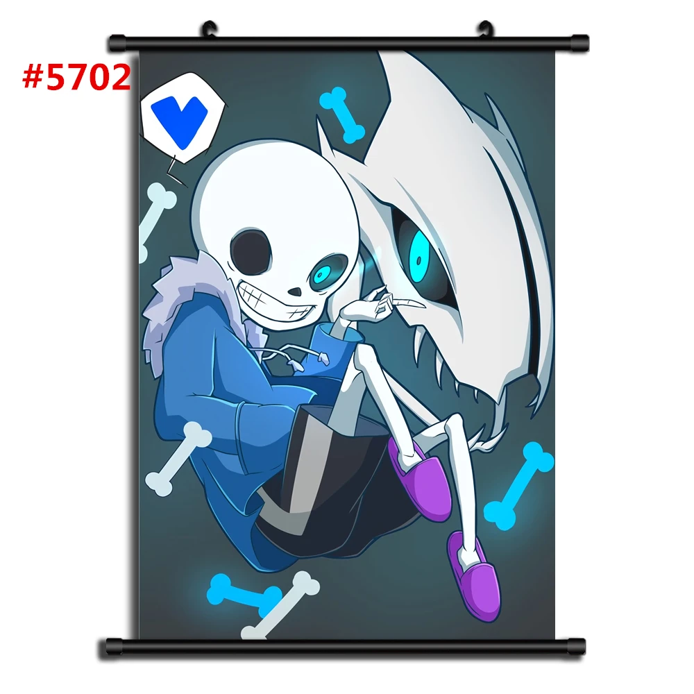 5702 Игра Undertale Sans Аниме Манга настенный плакат свиток домашнее украшение настенный плакат художественного фильма - Цвет: 5702