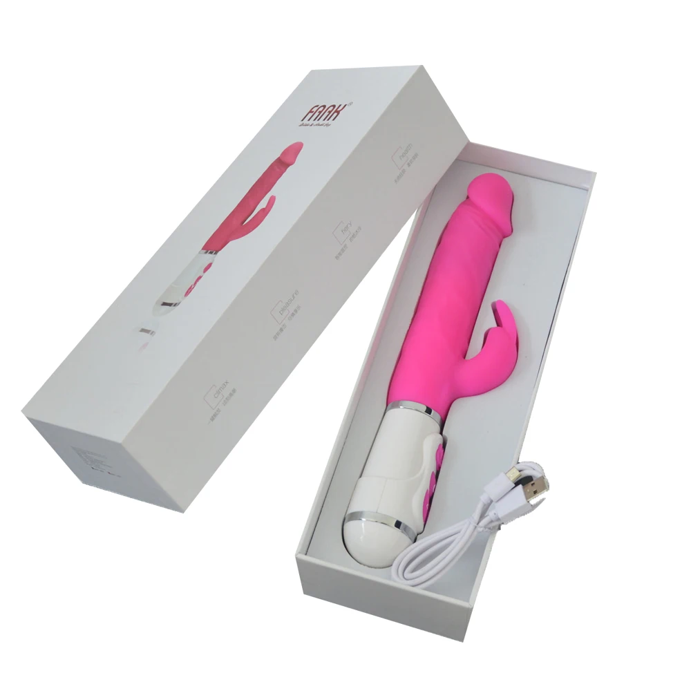 FAAK Vibrators Rabbit Powerful G Spot Clitoris Intimate For Women Body Massager Female Masturbator Sex Toy Shop | Красота и здоровье