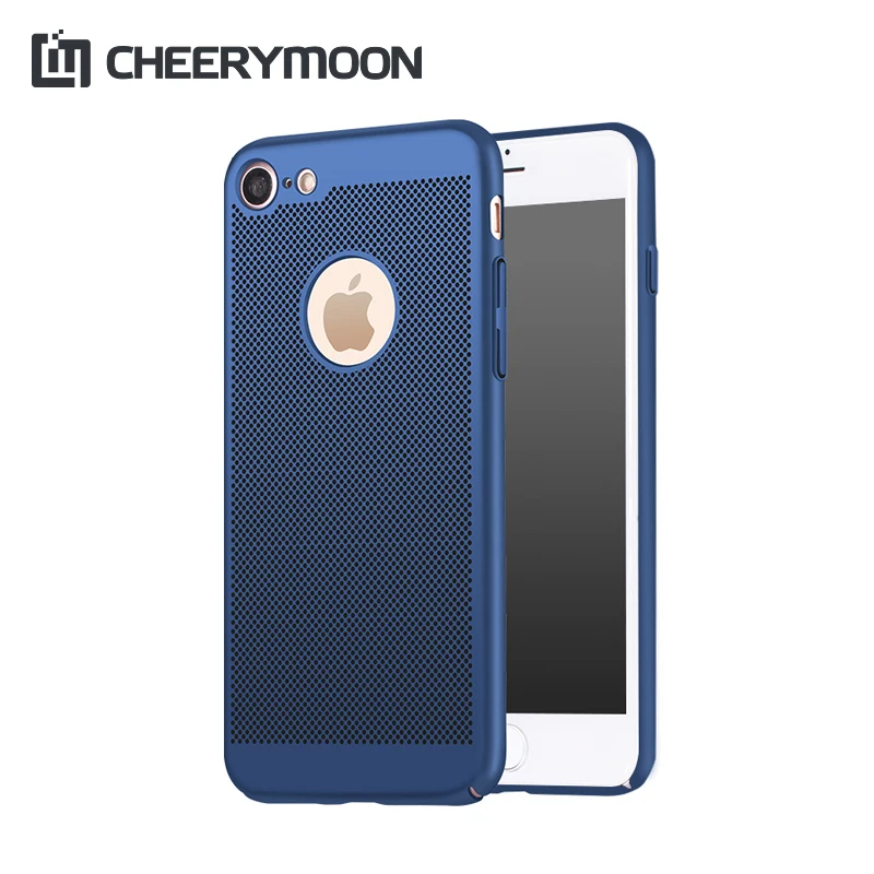 CHEERYMOON рассеивает тепло вентилируемый чехол для телефона Apple iPhone 7 iPhone7 6 S 5s 5 Plus SE
