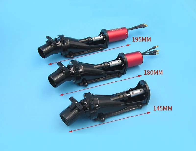 RC Jet Boat Pump 25mm Thruster 2835/2850 Brushless Speed Motor Kits Injector Sprayer DIY Parts for 60-90CM | Игрушки и хобби
