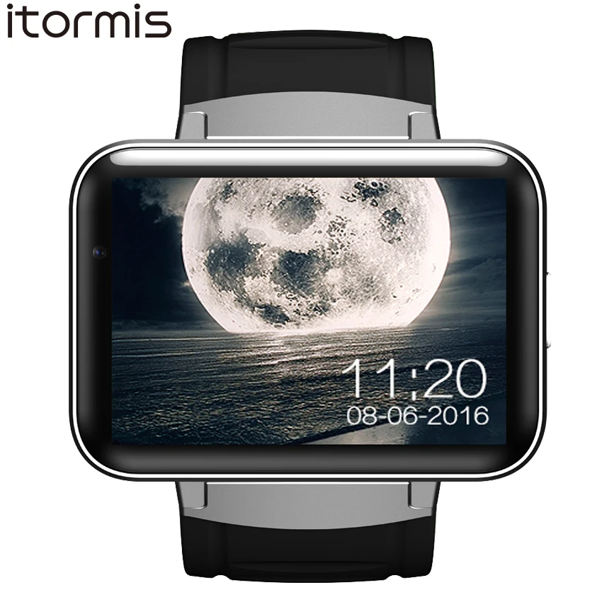 ITORMIS Android Smart смарт часы Умные Часы SmartWatch наручные Большой Батарея 3 г SIM WiFi Камера