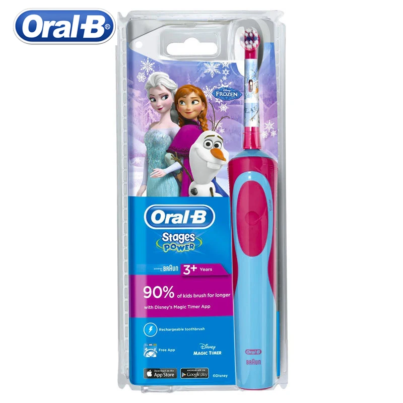 Зубная щетка Oral B D12513K Детская электрическая, мягкая щетина, уход за деснами, Глубокая чистка, для детей старше 3 лет Зубная щетка Oral B D12513K Детская электрическая, мягкая щетина, уход за деснами, Глубокая чистка, для детей старше 3 лет
