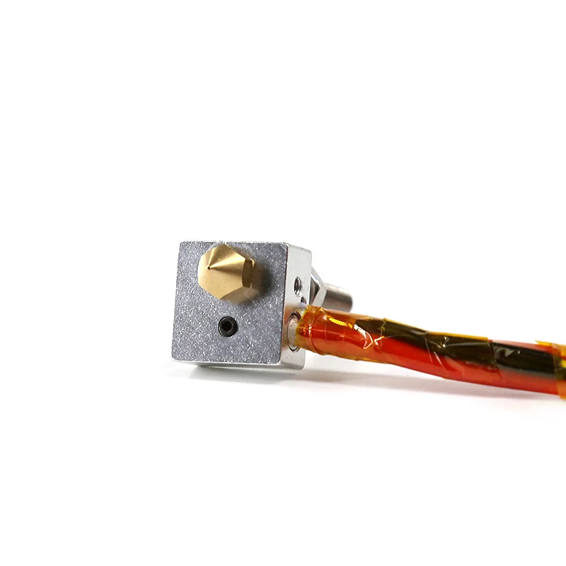 

DIY Hotend Kit Nozzle MK8 Extruder Throat Heater 1.75mm/0.4mm Extruder Heater Block For Anet A2 A8 A6 3D Printer Parts Universal