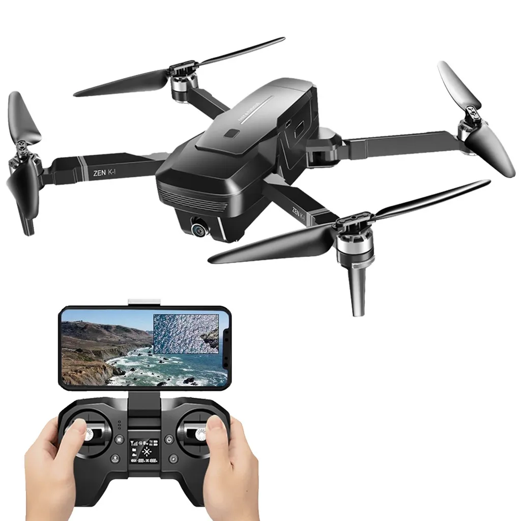VISUO ZEN K1 gps 5G Wifi FPV 4K 720P двойная камера бесщеточный складной Радиоуправляемый Дрон