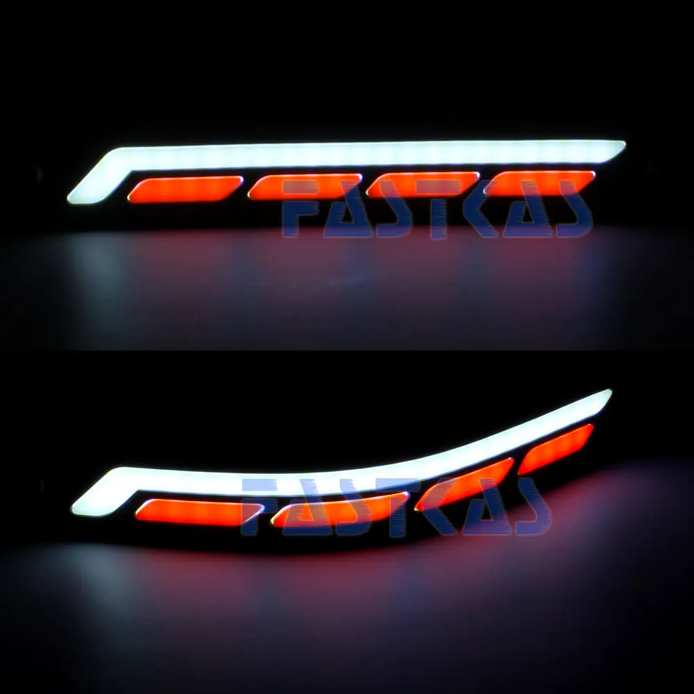 Светодиодные дневные ходовые огни светильник 100% Водонепроницаемый Белый